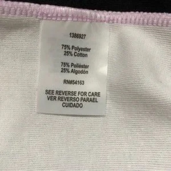 DKNY Pink White 1/2 Zip Pullover - Picture 7 of 7